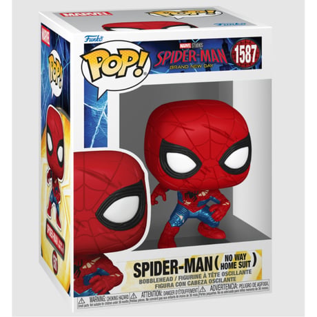 【USA直輸入】POP!　MARVEL　スパイダーマン　ブランド　ニュー　デイ　1587　FUNKO　ファンコ　フィギュア　マーベル　映画 トム ホランド