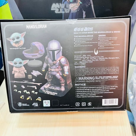 【USA直輸入】　STAR WARS スターウォーズ　マンダロリアン　グローグー　セット　ビーストキングダム　エッグアタック　シリーズ　フィギュア　EAA-111