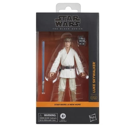 【USA直輸入】　STAR WARS　スターウォーズ 　ルーク　スカイウォーカー 新たなる希望　A　NEW HOPE　ブラックシリーズ　アクション　フィギュア　6インチ　約15cm　ハズブロ