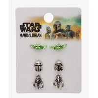 ※ご予約商品【USA直輸入】　STAR WARS　マンダロリアン  グローグー　ピアス　セット　スタッド　　スターウォーズ　アクセサリー　ディン　ジャリン　ペドロ　パスカル  我らの道