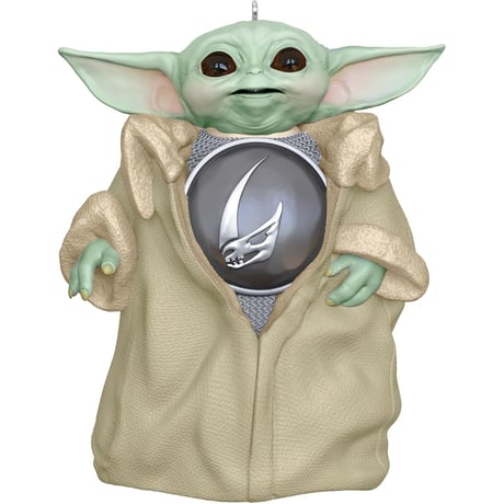 【USA直輸入】　STAR WARS　スターウォーズ　マンダロリアン　グローグー  オーナメント　海外ドラマ　ディズニープラス  ホールマーク