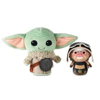 ※ご予約商品　【USA直輸入】　スターウォーズ　マンダロリアン　グローグー アンゼラン　セット　ぬいぐるみ　ittybittys　STARWARS　約10ｃｍ　hallmark  マンドー　ペドロ