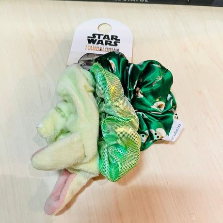【USA直輸入】　STAR WARS スターウォーズ　マンダロリアン　グローグー　シュシュ　3点　ブレスレット　マーベル　アクセサリー