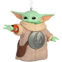 【USA直輸入】　STAR WARS　スターウォーズ　マンダロリアン グローグー  オーナメント 訓練　フィギュア　クリスマス　海外ドラマ　ディズニープラス  ホールマーク