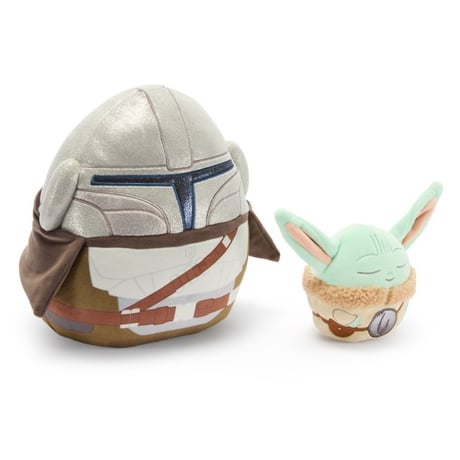 ※アメリカディズニー限定　【USA直輸入】　STAR WARS　スターウォーズ　マンダロリアン　グローグー set　クッション 　スクイッシュマロ 　１２インチ　海外ドラマ　ディズニープラス