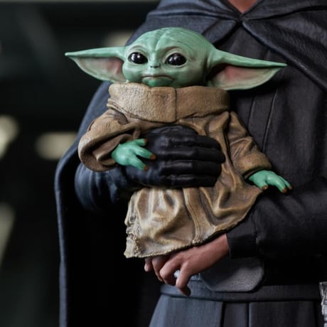 【USA直輸入】　STAR WARS スターウォーズ　マンダロリアン　ルーク　スカイウォーカー　グローグー　プレミア　コレクション　1/7　スケール　フィギュア　スタチュー　ダイヤモンドセレクト