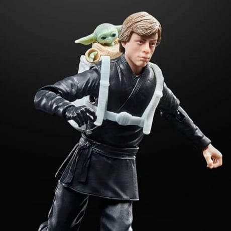 ※ご予約商品　【USA直輸入】　STAR WARS　スターウォーズ　ブックオブボバフェット　ルーク　グローグー　ブラックシリーズ　アクション　フィギュア　6インチ　約15cm　ハズブロ