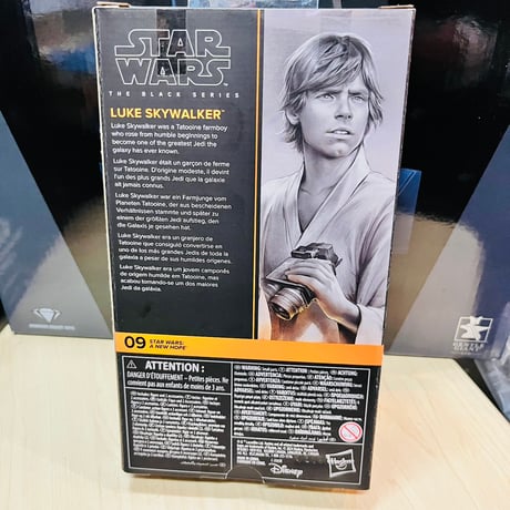 【USA直輸入】　STAR WARS　スターウォーズ 　ルーク　スカイウォーカー 新たなる希望　A　NEW HOPE　ブラックシリーズ　アクション　フィギュア　6インチ　約15cm　ハズブロ