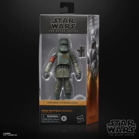 ※ご予約商品　【USA直輸入】　STAR WARS　スターウォーズ　マンダロリアン　ミグズ　メイフェルド　モラク　ブラックシリーズ　アクション　フィギュア　6インチ　約15cm　ハズブロ