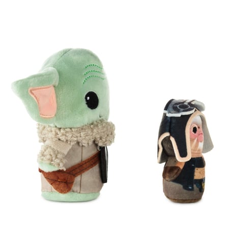 ※ご予約商品　【USA直輸入】　スターウォーズ　マンダロリアン　グローグー アンゼラン　セット　ぬいぐるみ　ittybittys　STARWARS　約10ｃｍ　hallmark  マンドー　ペドロ