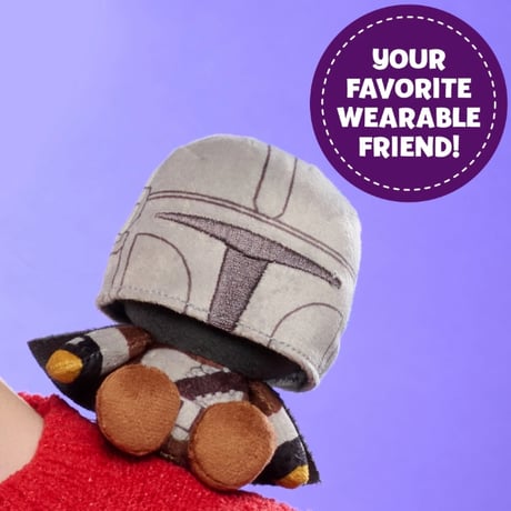 ※ご予約商品　【USA直輸入】　STAR WARS　スターウォーズ　マンダロリアン  肩乗りぬいぐるみ　ディン・ジャリン　海外ドラマ　ディズニープラス  マグネット式  ペドロ　パスカル