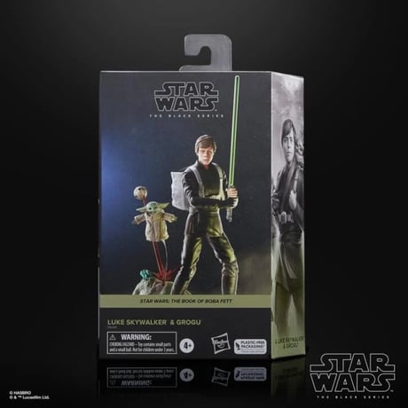 ※ご予約商品　【USA直輸入】　STAR WARS　スターウォーズ　ブックオブボバフェット　ルーク　グローグー　ブラックシリーズ　アクション　フィギュア　6インチ　約15cm　ハズブロ