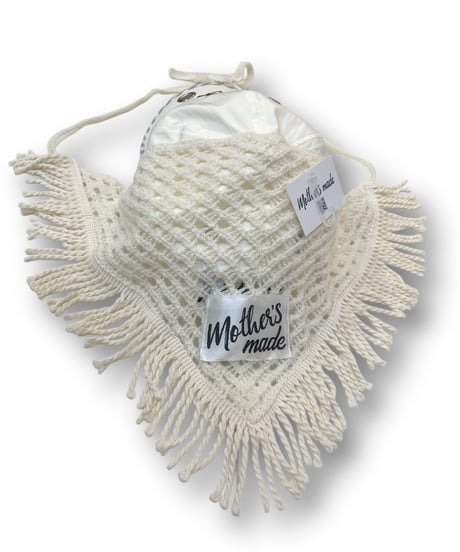 mother's made/マザーズメイド　78-605801　クロシェ白Cap