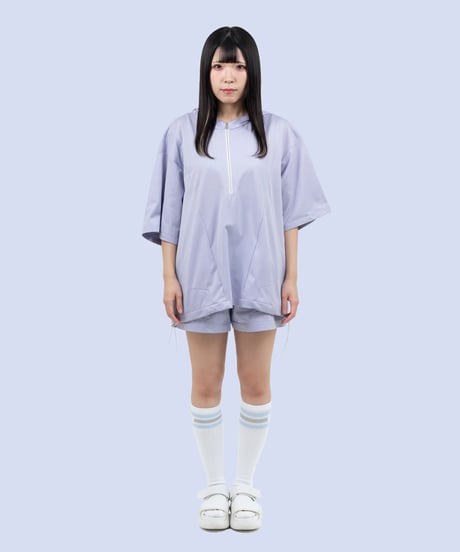 nonoyamaaki/ののやまあき　LIFESAVEショートパンツ（ライトパープル）