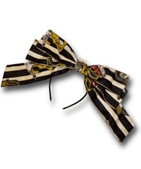 Perla nell' ostrica　2026P-AC  Alice in Wonder Glyph 2Way ribbon（Black）