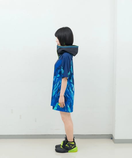 nonoyamaaki/ののやまあき　防衛機制外付けフード（ブラック）/ Defense mechanism external hood (black)