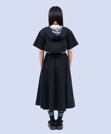 nonoyamaaki/ののやまあき　LIFESAVEロングワンピース（ブラック）