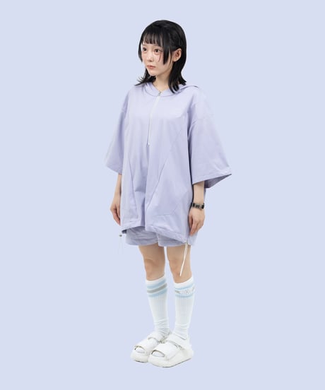 nonoyamaaki/ののやまあき　LIFESAVEショートパンツ（ライトパープル）