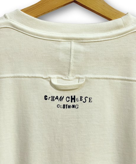 CREAM CHEESE/クリームチーズ　カプレット半袖Tシャツ