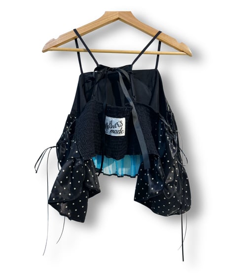mother's made/マザーズメイド　383_603304 blue cat dotted cami