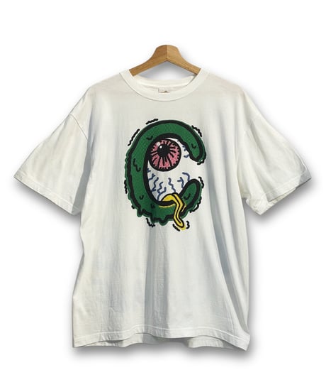 CREAM CHEESE/クリームチーズ　BIG C eye Tシャツ (Green)