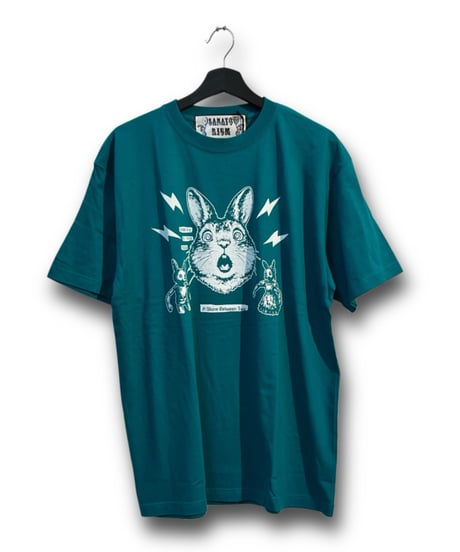 SANATORIUM/サナトリウム　SR327　ラビットＴシャツ（アップルグリーン）