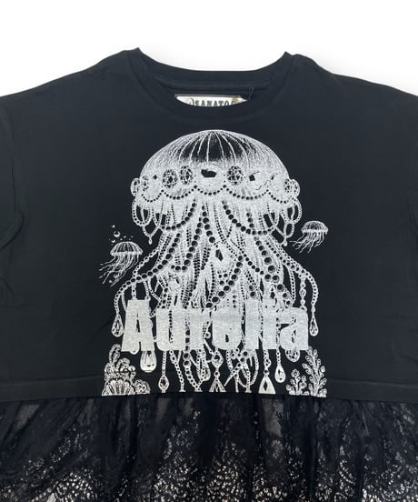 SANATORIUM/サナトリウム　SR356　オーレリアTシャツ（ブラック）