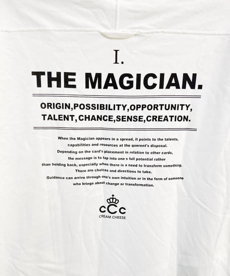 CREAM CHEESE/クリームチーズ CCTS-17006 THE MAGICIAN長袖Tシャツ
