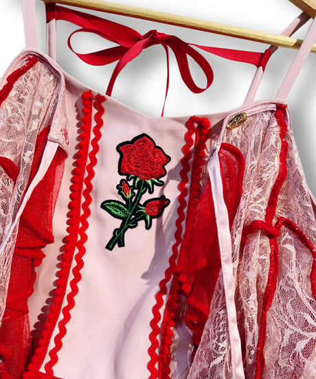 mother's made/マザーズメイド　508311 バラフリルキャミ
