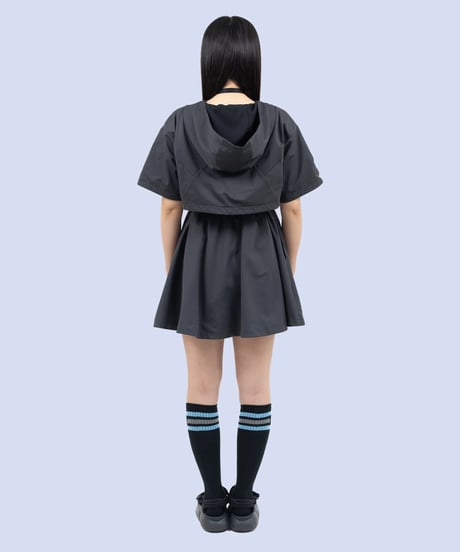 nonoyamaaki/ののやまあき　LIFESAVEミニワンピース（ブラック）