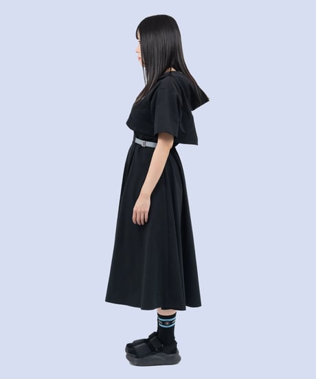 nonoyamaaki/ののやまあき　LIFESAVEロングワンピース（ブラック）