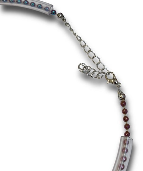 mignardises/ミニャルディーズ　ｍ170チューブチョーカー(クリア)