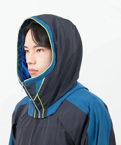 nonoyamaaki/ののやまあき　防衛機制外付けフード（ブラック）/ Defense mechanism external hood (black)