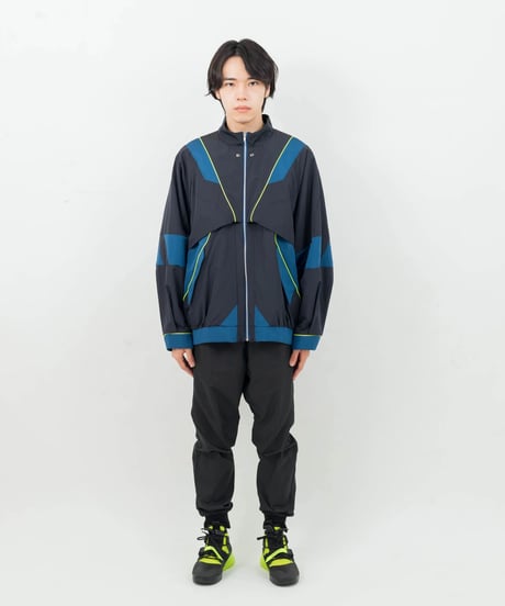 nonoyamaaki/ののやまあき　防衛機制ジャンパー（ブラック）/ Defense mechanism jumper (black)