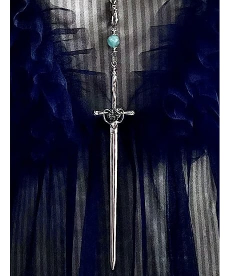 KARANSA/カランサ　KN-574 《ジハードの聖剣・フローライト》 天然石ネックレス