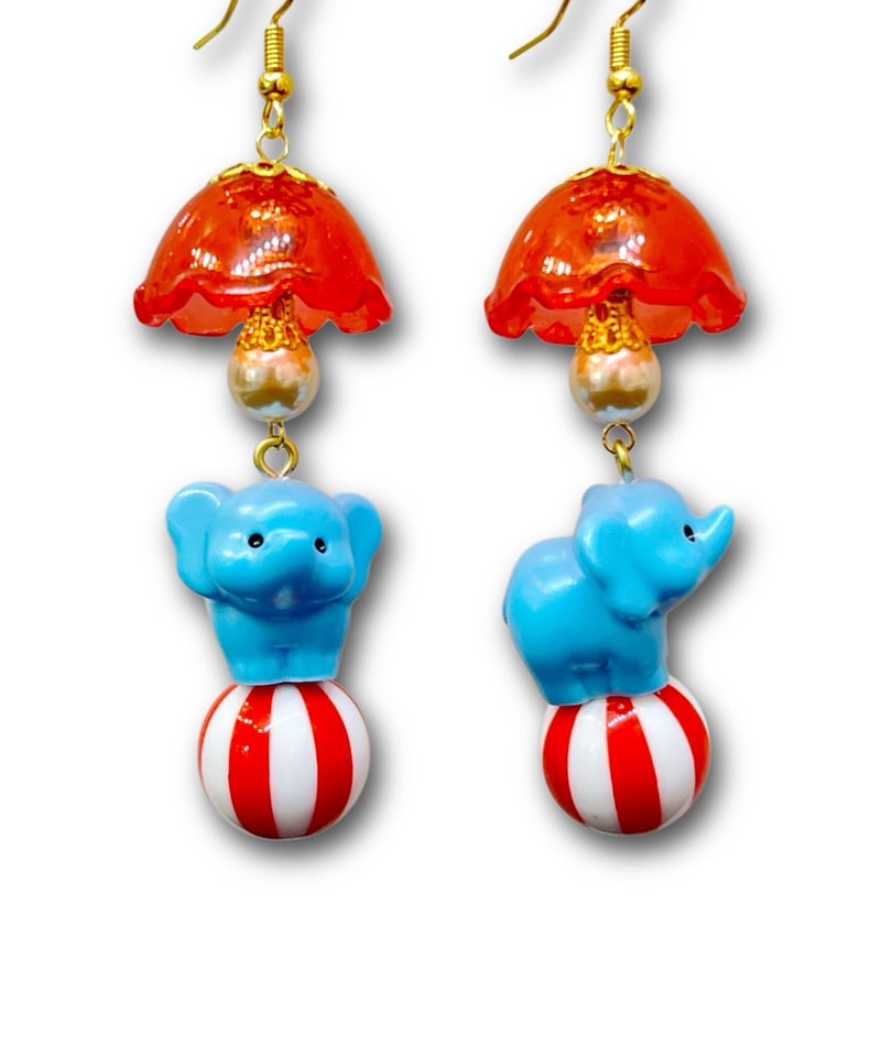 象さんの3wayピアス アクセサリー 象さんの3wayピアス
