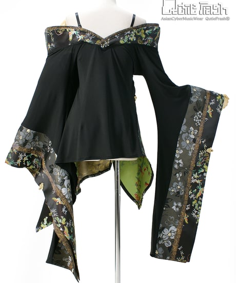 QutieFrash/キューティーフラッシュ 9975-CD　オフショル着物カーデ
