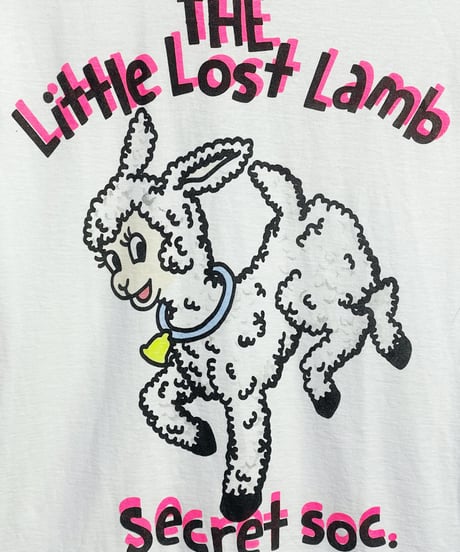CREAM CHEESE/クリームチーズ　THE LITTLE LOST LAMB 半袖Tシャツ