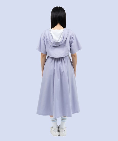 nonoyamaaki/ののやまあき　LIFESAVEロングワンピース（ライトパープル）