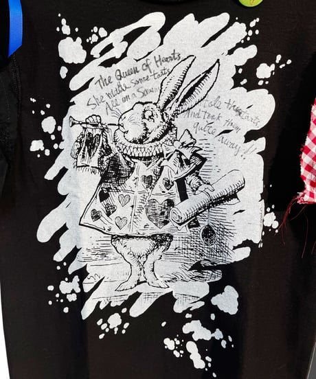 CREAM CHEESE/クリームチーズ CCTS-00119　WHITE RABBIT Tシャツ