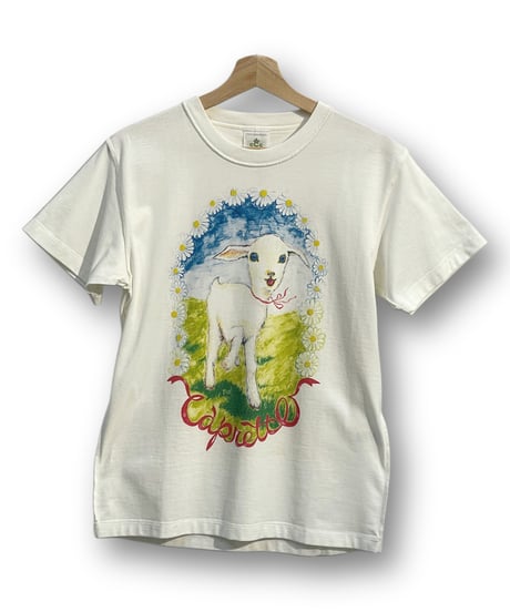 CREAM CHEESE/クリームチーズ　カプレット半袖Tシャツ