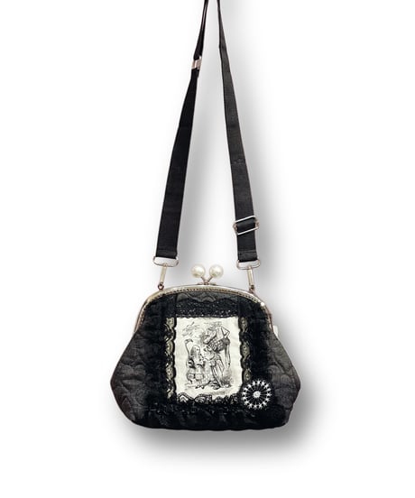 neko koma/ネココマ　アリスのがま口Bag