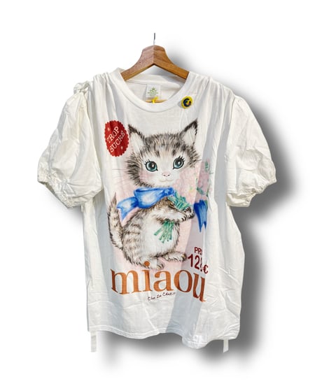 CREAM CHEESE/クリームチーズ CCBTS-18004 KITTEN BIG Tシャツ