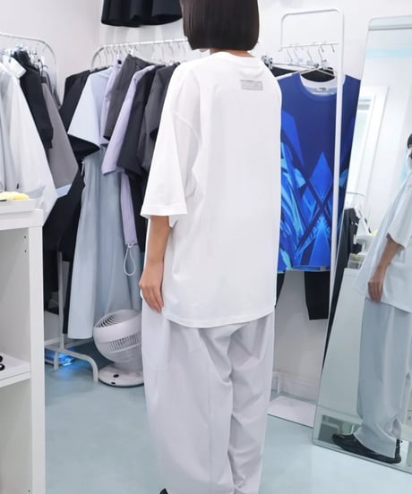 nonoyamaaki/ののやまあき　記憶保存用回路Ｔシャツ（ホワイト）