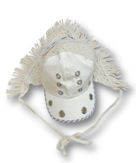 mother's made/マザーズメイド　78-605801　クロシェ白Cap