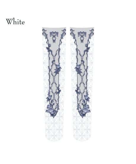 【予約】★取り扱い記念★Sheglit/シェグリット　Rosarium Over Knee