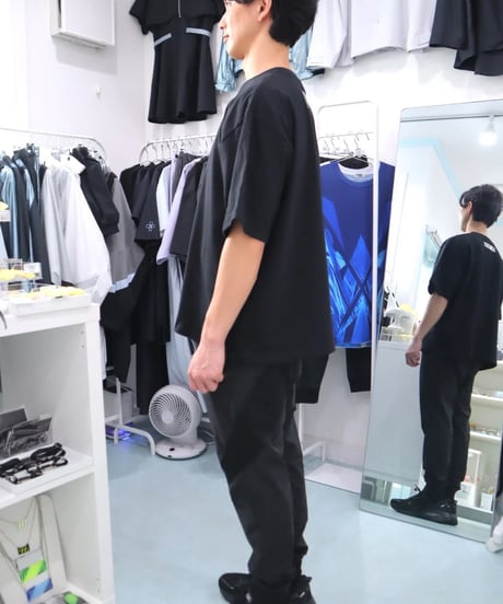 nonoyamaaki/ののやまあき　記憶保存用回路Ｔシャツ（ブラック）