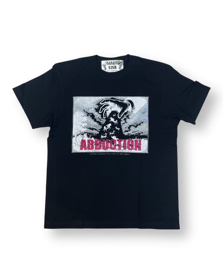SANATORIUM/サナトリウム　SR359　アブダクションTシャツ（ブラック）