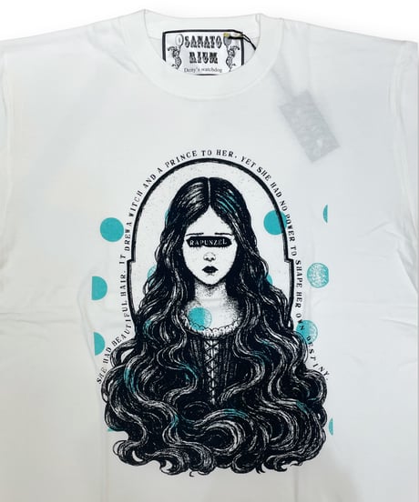 SANATORIUM/サナトリウム　SR352　ラプンツェルTシャツ（ホワイト）