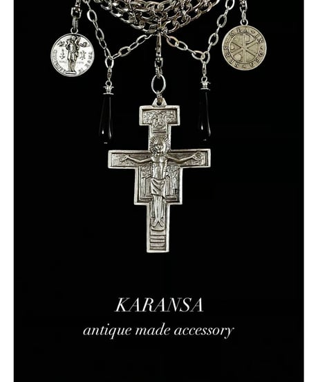KARANSA/カランサ　KN- 532 《ダビデの宮殿・オニキス》 ネックレス2way